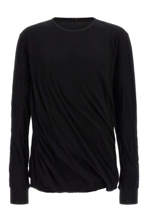 'Jumbo Double Ls T' T-shirt Black