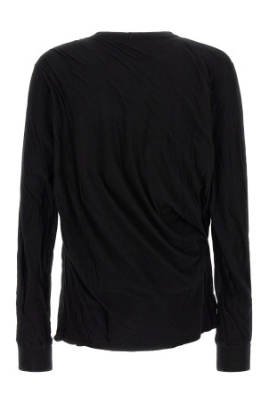 'Jumbo Double Ls T' T-shirt Black