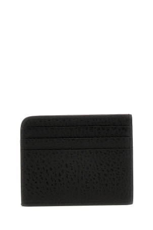 'Four Stitches' card holder Black
