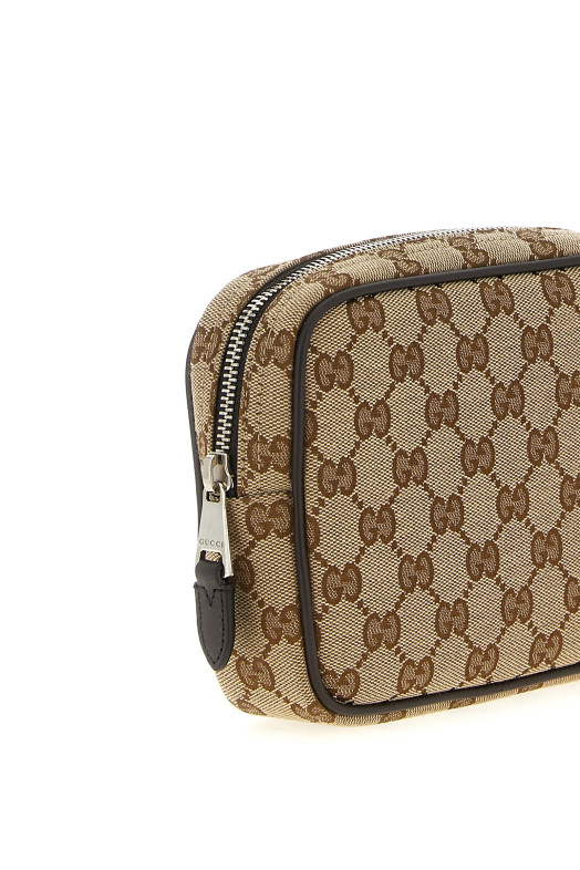 GG small shoulder strap Beige