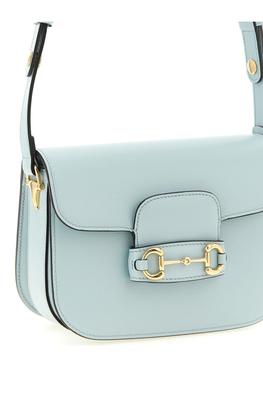 'Gucci Horsebit 1955' small shoulder bag BLUE