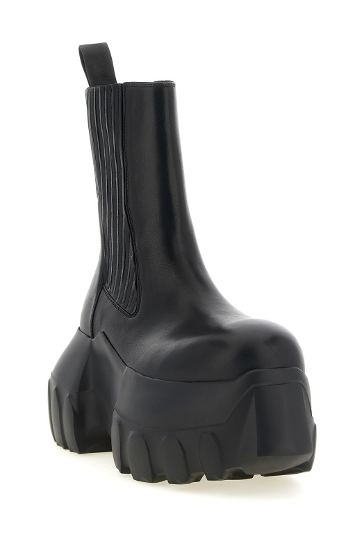 'Beatle Mega Tractor' ankle boots Black