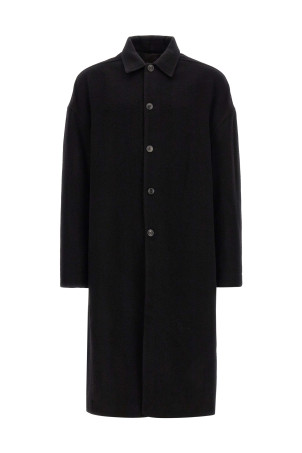 'Buttoned Brad' coat Black
