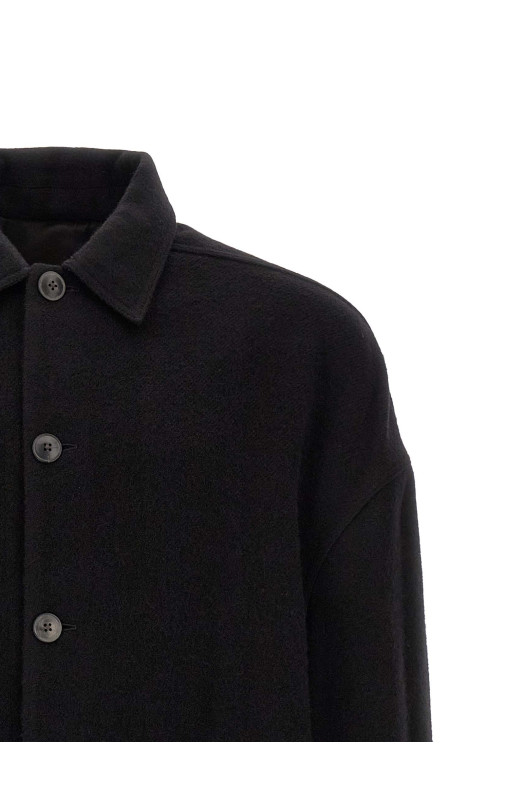 Пальто «Buttoned Brad», черное RU02F4970WBD09