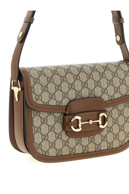 'Gucci Horsebit 1955' shoulder bag Brown