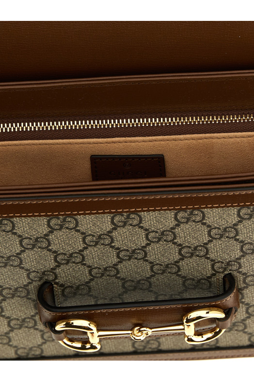 'Gucci Horsebit 1955' shoulder bag Brown