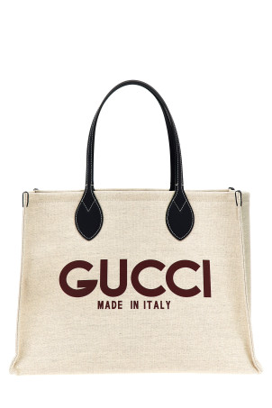 Средняя сумка для покупок «Gucci», бежевая 772176FACUL8573