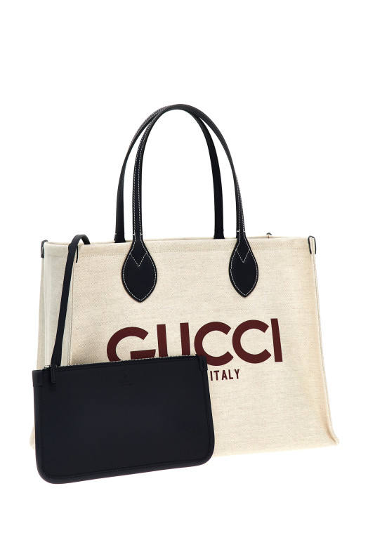 Средняя сумка для покупок «Gucci», бежевая 772176FACUL8573