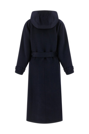 'Cartoccio' coat Blue