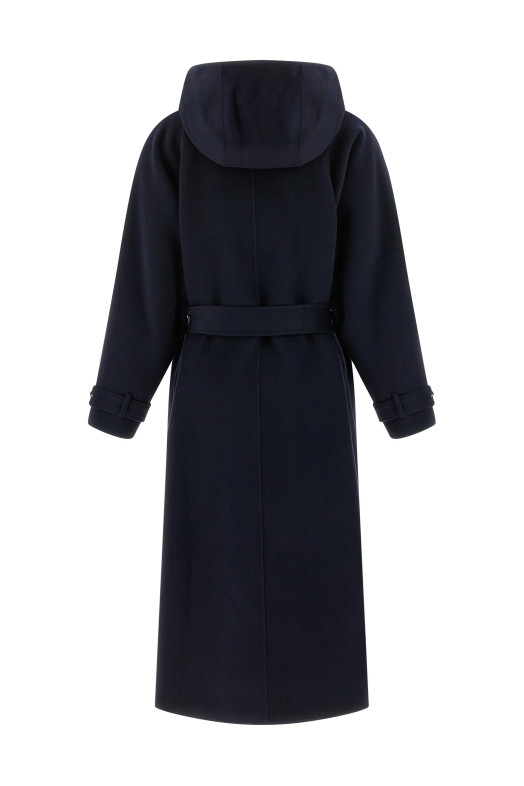 'Cartoccio' coat Blue