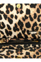 'Leopard' print card holder White