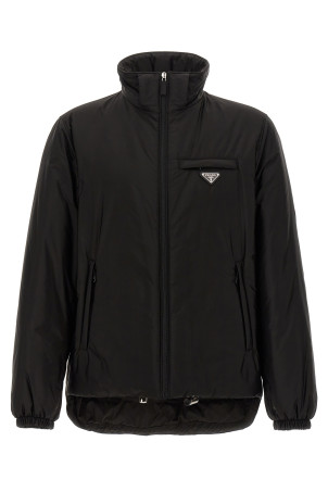 'Re-Nylon' down jacket Black
