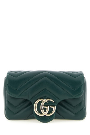 'GG Marmont' mini shoulder bag Green