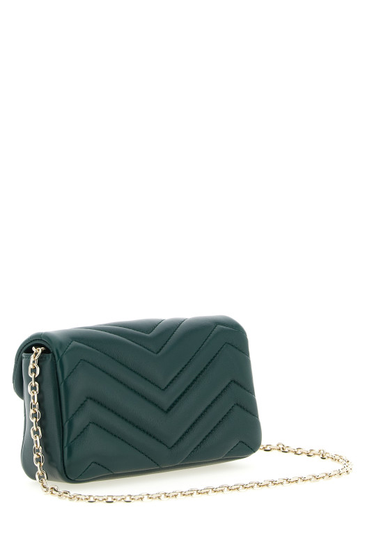 'GG Marmont' mini shoulder bag Green