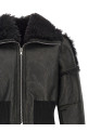 'Flight Jkt Cropped' bomber jacket Black