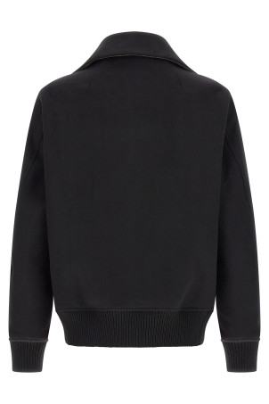 'Dracuflight' bomber jacket Black