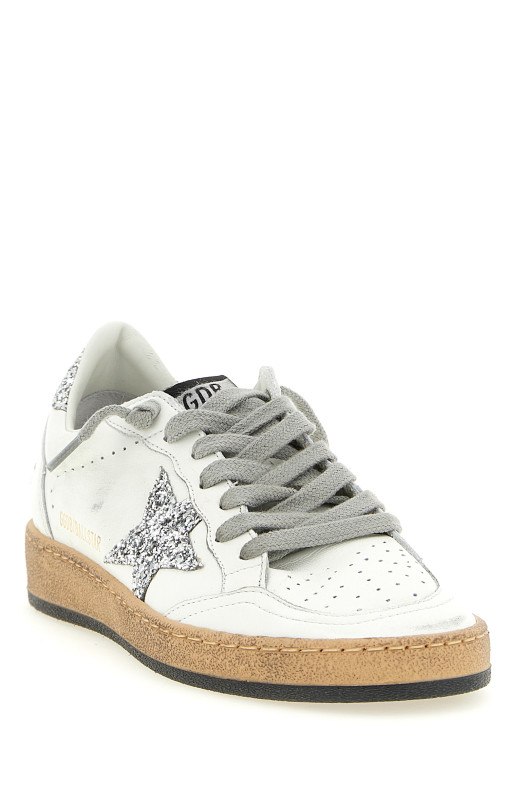 Кроссовки Ball Star, серебристые GOLDEN GOOSE GWF00117F0037731132511325