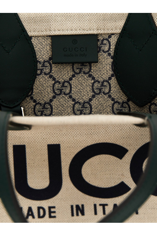 Сумка для покупок с мини-логом, разноцветная GUCCI 772144FACUL8572