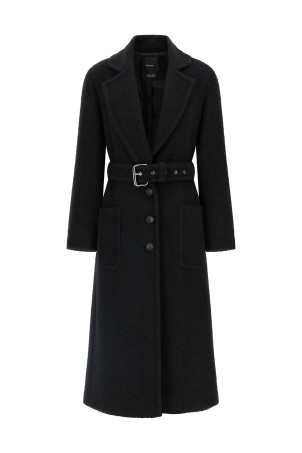 'Cerfoglio' coat Black