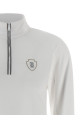 'Precious Half Zip' sweater White