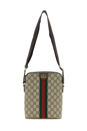 'Ophidia' small crossbody bag Beige