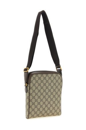 'Ophidia' small crossbody bag Beige