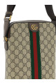 'Ophidia' small crossbody bag Beige