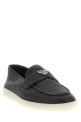 Лоферы из оленьей кожи, черные PRADA 2DG124FG001013F0632