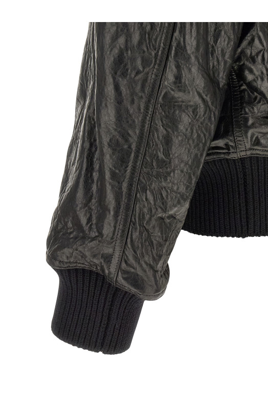 'Dracuflight' bomber jacket Black