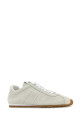 White suede Plume sneakers Black MIU MIU (5E114EF005054)