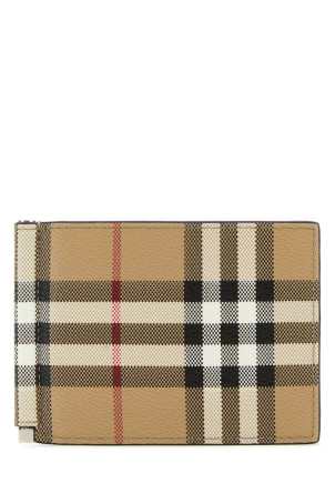 Printed canvas cardholder Multicolor BURBERRY (8069809)