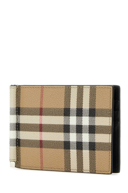 Printed canvas cardholder Multicolor BURBERRY (8069809)