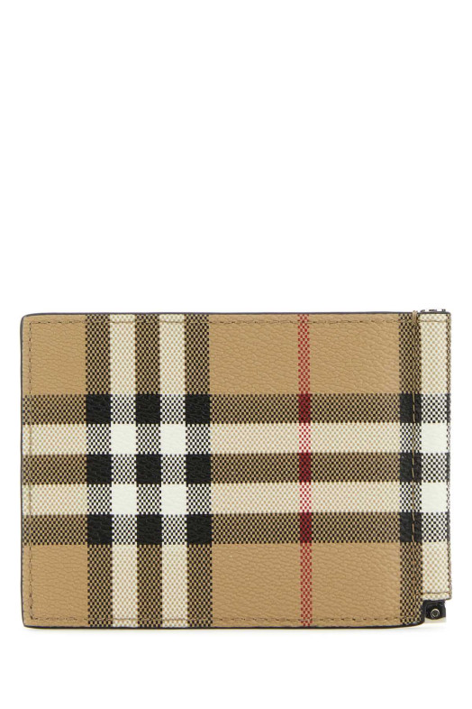 Printed canvas cardholder Multicolor BURBERRY (8069809)