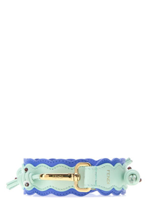 Two-tone leather mini You shoulder strap FENDI (8AX010B11X)