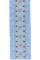 Light-blue denim You shoulder strap FENDI (8AX013B126)