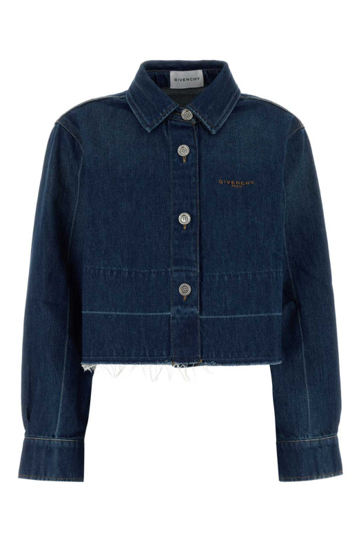 RAW EDGE DENIM SHIRT GIVENCHY (BW61N3517B)