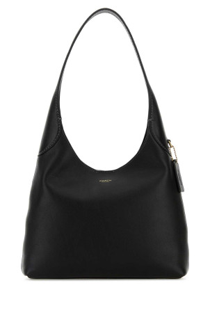 Black leather Brooklyn 28 shoulder bag COACH NEW YORK (CU068)