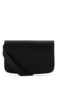 Black leather Paris Paris crossbody bag AMI (USL102AL0036)