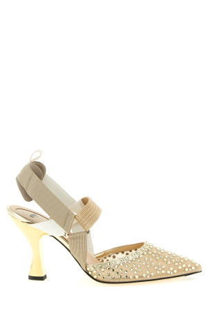 'Colibrì' slingback Beige