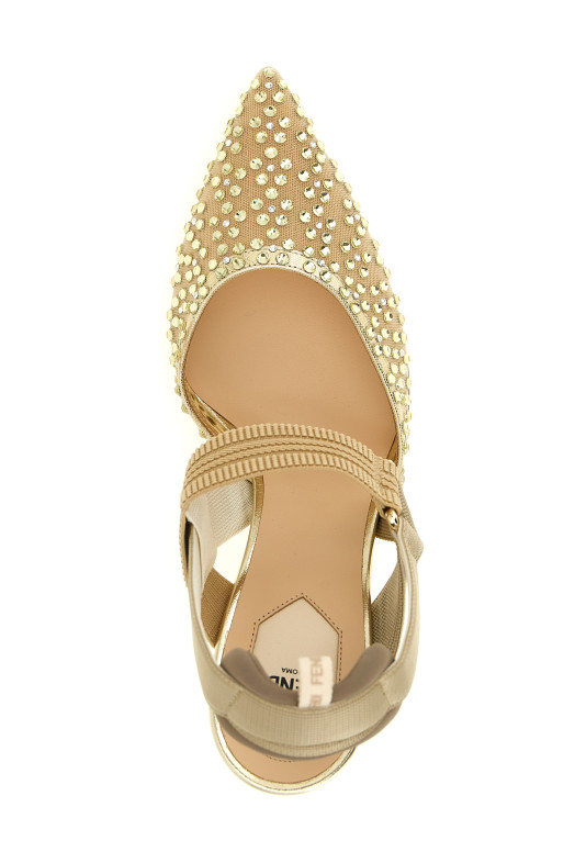 'Colibrì' slingback Beige