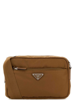 Brown Re-Nylon crossbody bag PRADA (1BC167VB1MRV44)