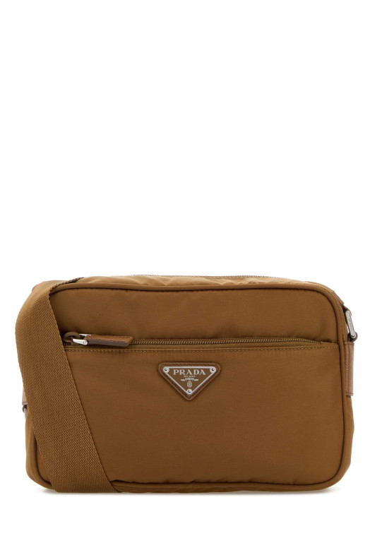 Brown Re-Nylon crossbody bag PRADA (1BC167VB1MRV44)