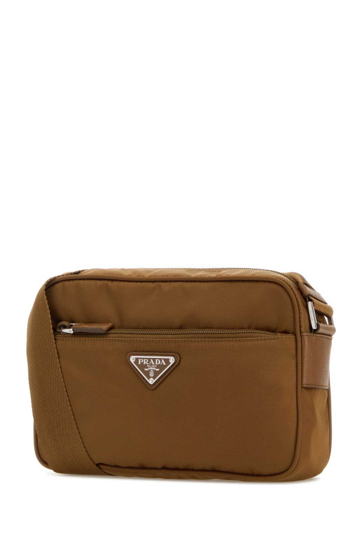 Brown Re-Nylon crossbody bag PRADA (1BC167VB1MRV44)