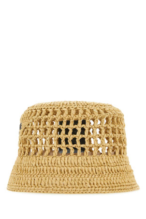 Raffia bucket hat PRADA (1HC1372C2T)