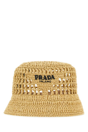 Raffia bucket hat PRADA (1HC1372C2T)