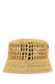 Raffia bucket hat PRADA (1HC1372C2T)