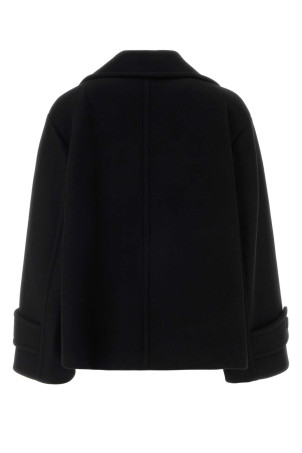 Black wool blend coat CHLOE (CH2AMA96952)