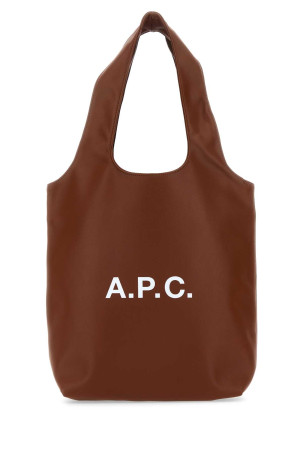 Caramel synthetic leather shopping bag Multicolor A.P.C. (PUAATM61861)