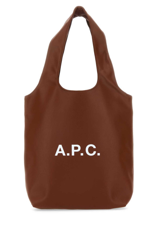 Caramel synthetic leather shopping bag Multicolor A.P.C. (PUAATM61861)
