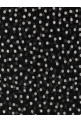 Шарф из шифона в горошек, черно-серый DOLCE & GABBANA FS182AGDCF0HNBEW